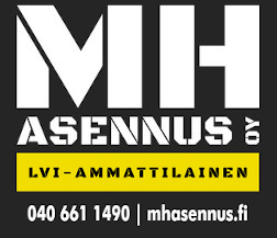 MH-Asennus Oy logo
